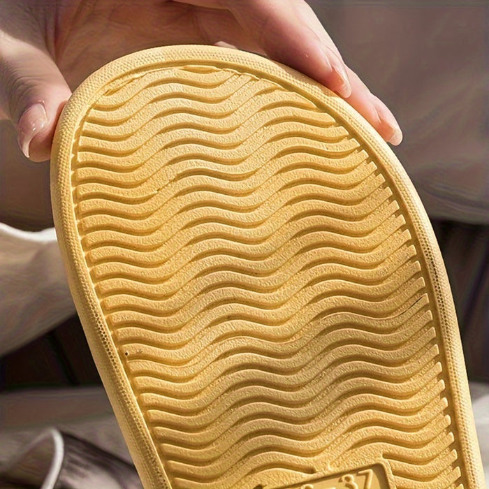 Chinelo Slide Massageador Terapêutico Yogui® – detalhe da textura 3D