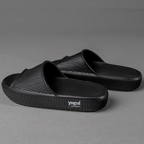Chinelo Feminino Nuvem Comfort Yogui Preto