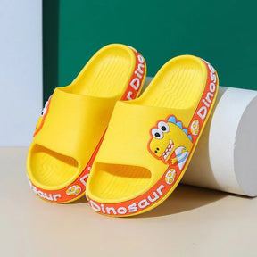 Chinelo Infantil Slide Anti-Derrapante Dino - Pronta Entrega