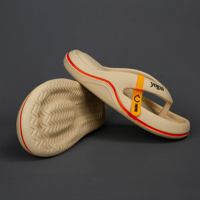 Chinelo Top Comfort Yogui® Caqui – vista lateral