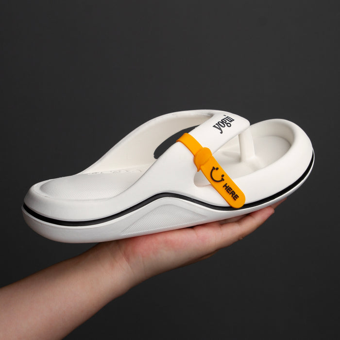 Chinelo Top Comfort Yogui® Branco – vista frontal