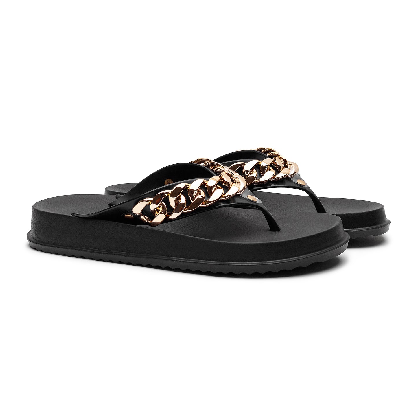 Chinelo Gold Comfort Yogui