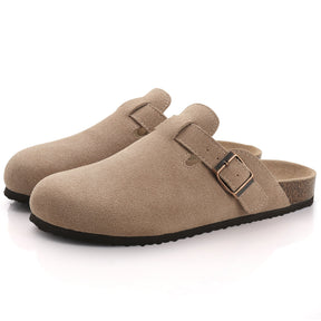 Sandália Clog de Camurça Comfort Yogui