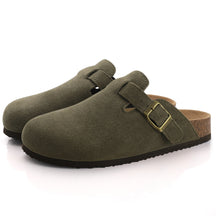 Sandália Clog de Camurça Comfort Yogui