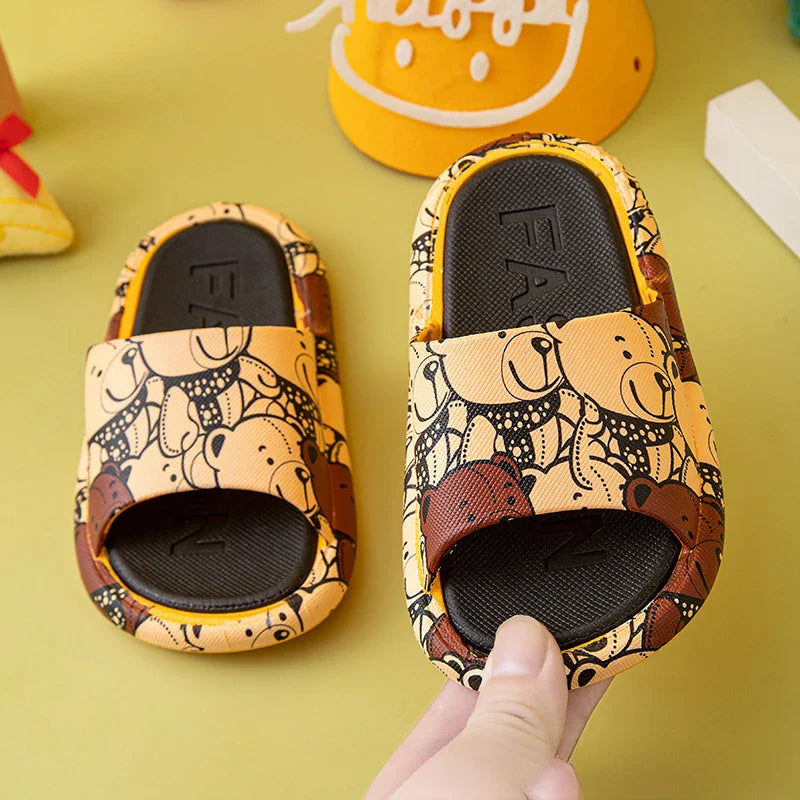 Chinelo Infantil Slide Ursinhos