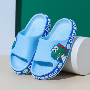 Chinelo Infantil Slide Anti-Derrapante Dino