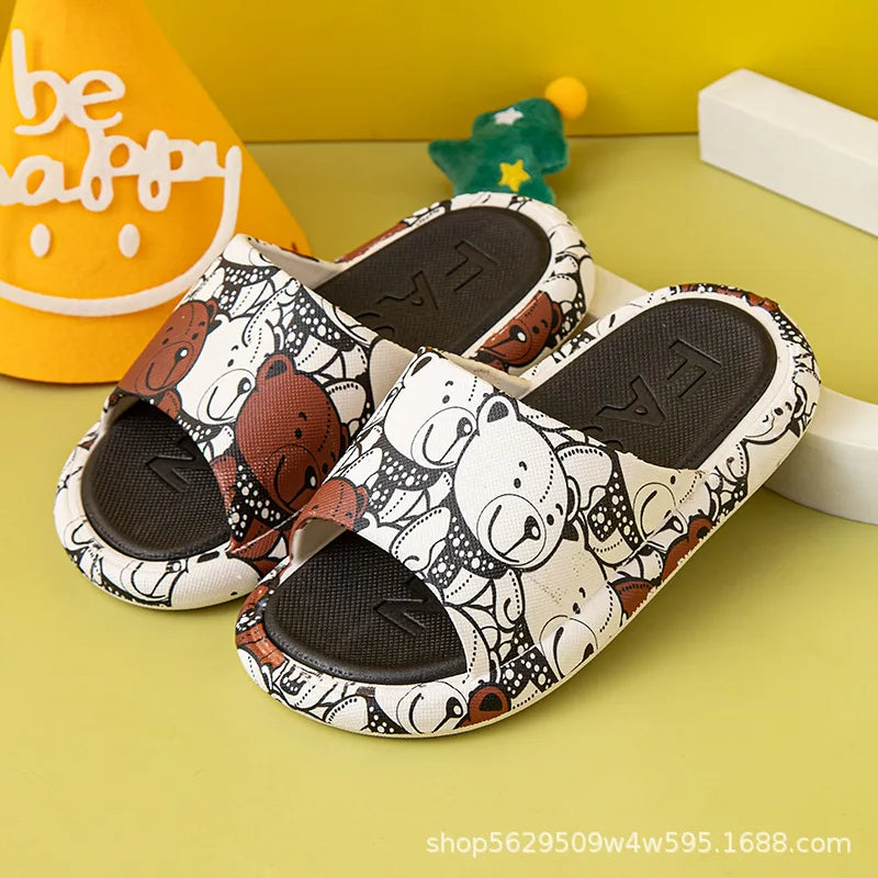 Chinelo Infantil Slide Ursinhos