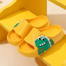 Chinelo Infantil Slide Dino e Urso