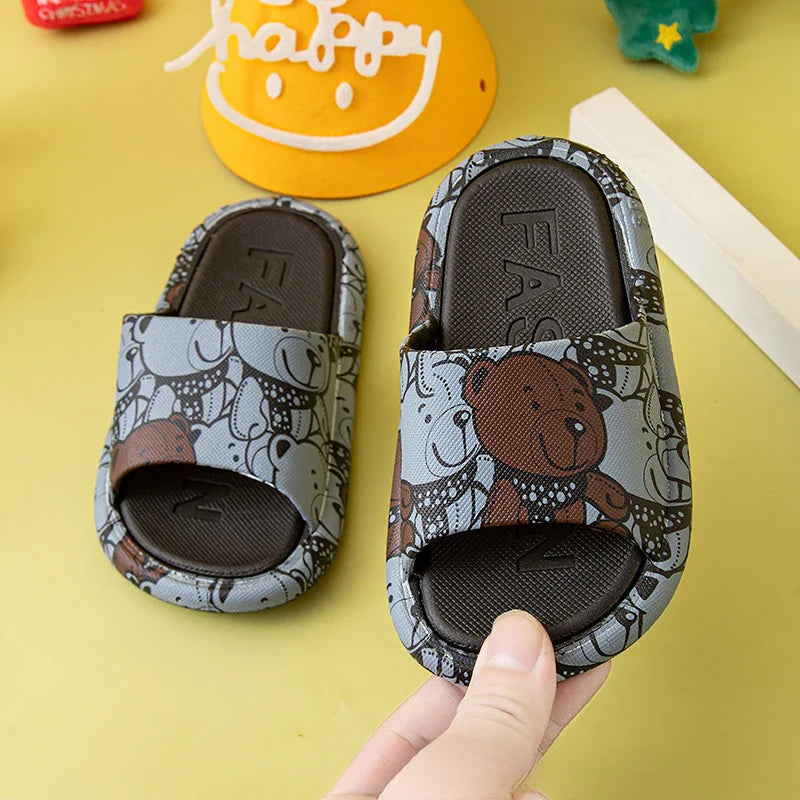 Chinelo Infantil Slide Ursinhos