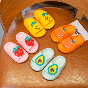 Chinelo Infantil Slide Fruit