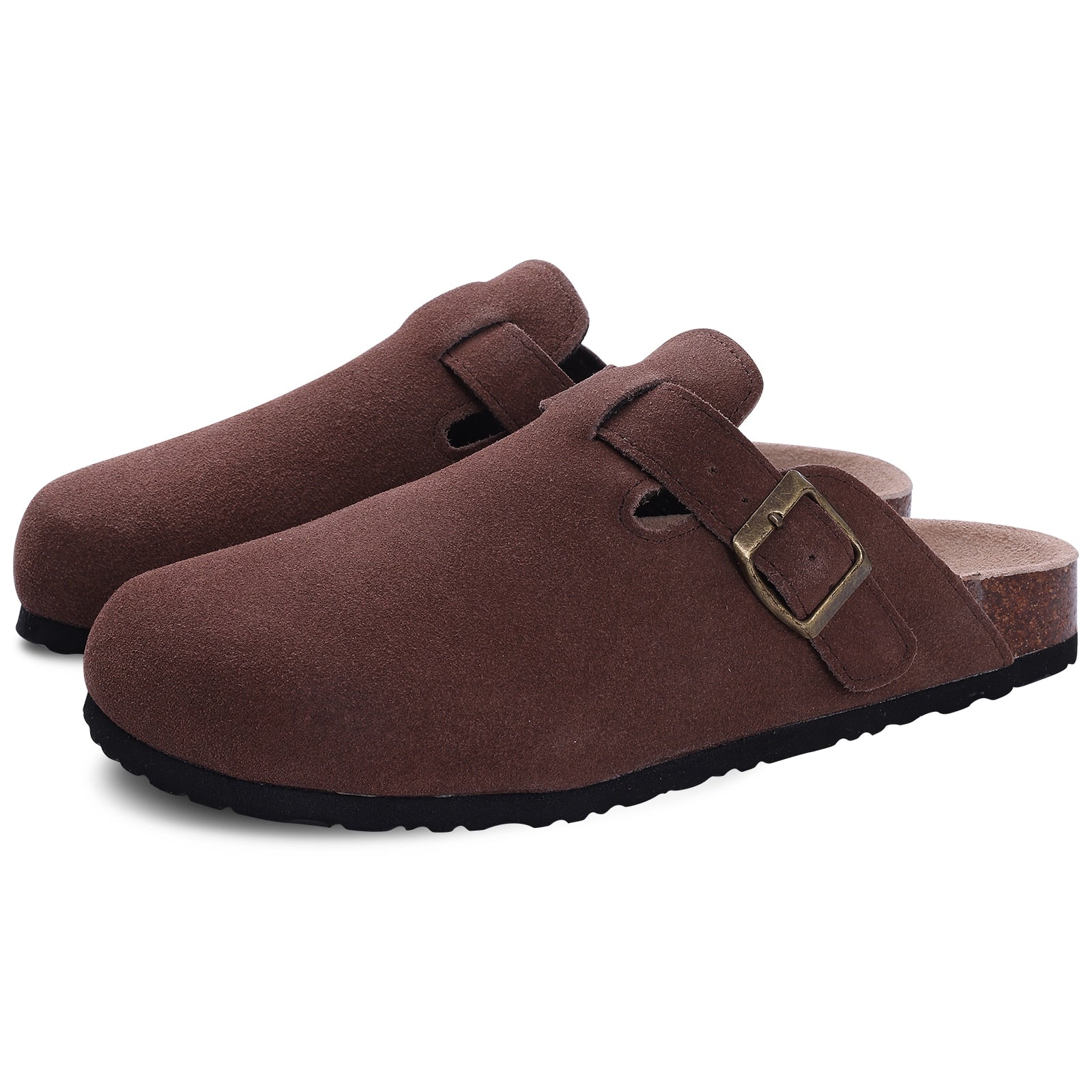 Sandália Clog de Camurça Comfort Yogui