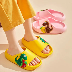 Chinelo Infantil Slide Dinossauro