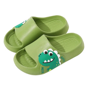 Chinelo Infantil Slide Dino e Urso