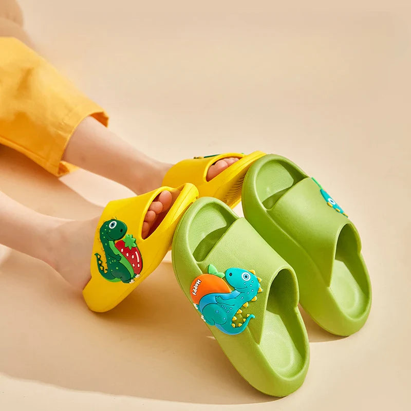 Chinelo Infantil Slide Dinossauro