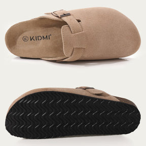 Sandália Clog de Camurça Comfort Yogui