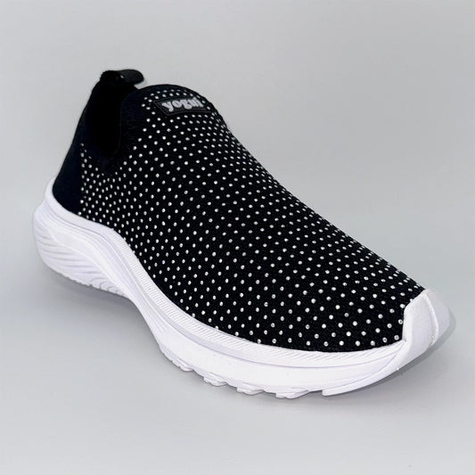 Tênis Ortopédico Slip On Strass Yogui®