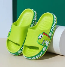 Chinelo Infantil Slide Anti-Derrapante Dino