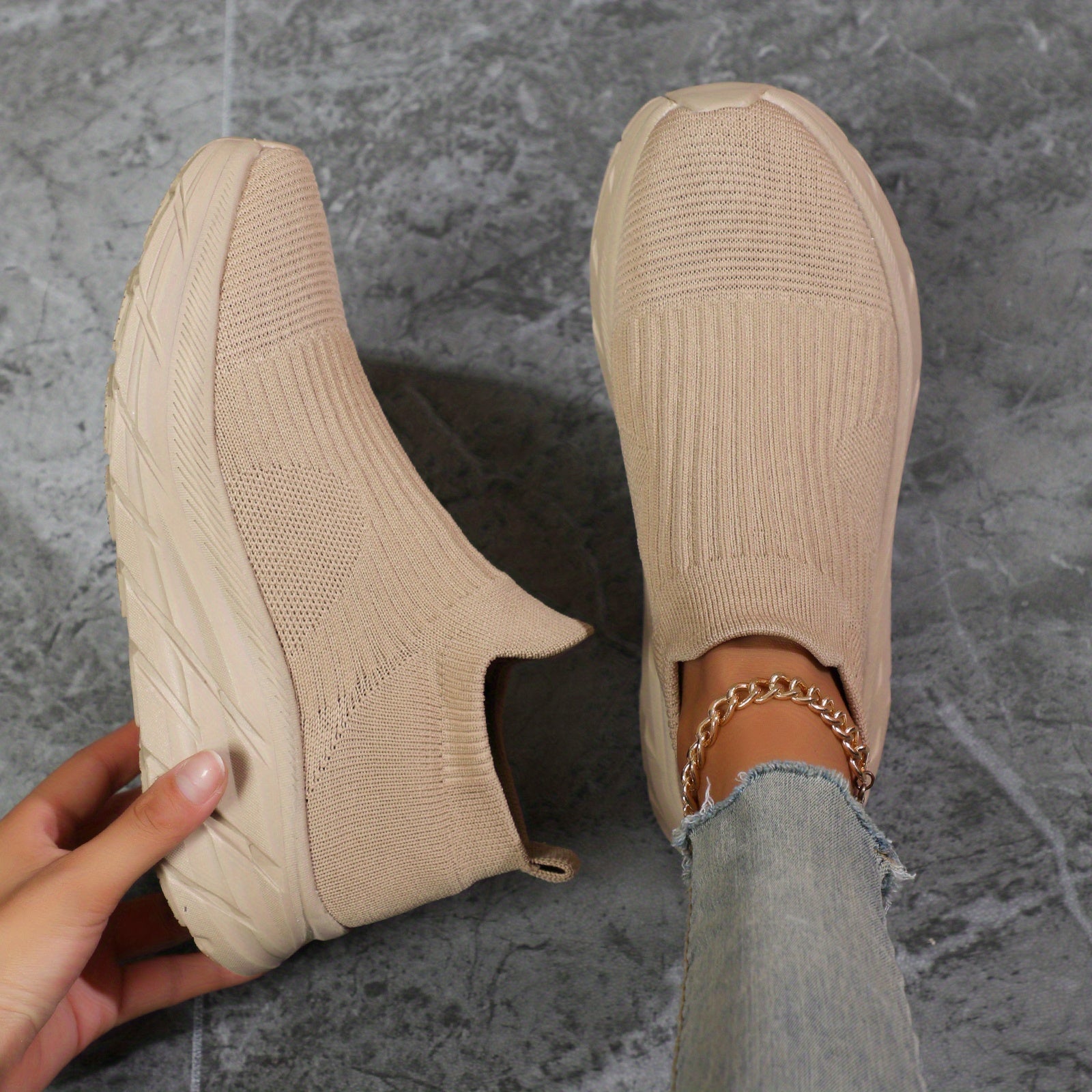 Zapatillas ortopédicas de malla Yogui