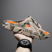 Chinelo Camouflage Fitness