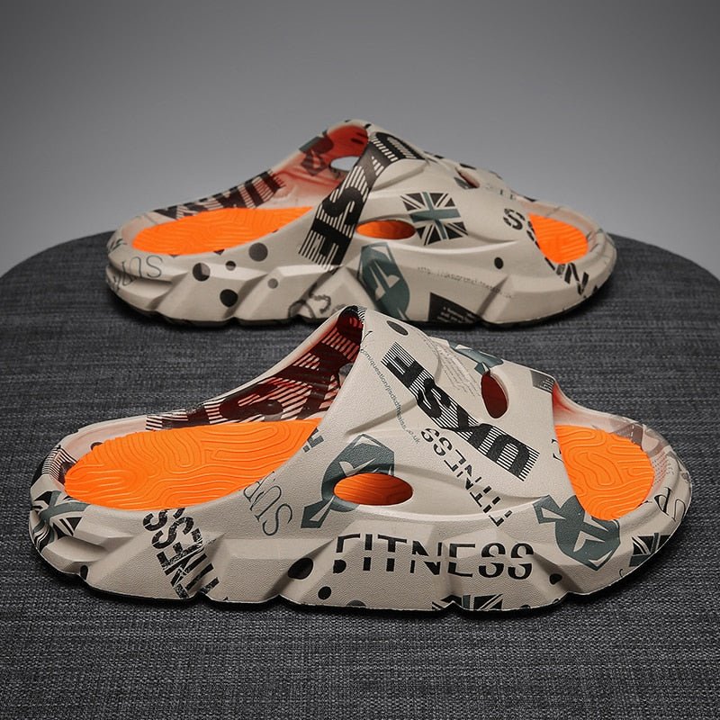 Chinelo Camouflage Fitness