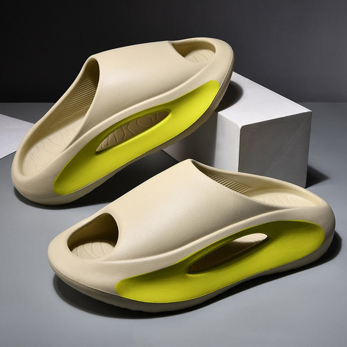 Chinelo Slide TerraBliss Yogui® – detalhe da palmilha