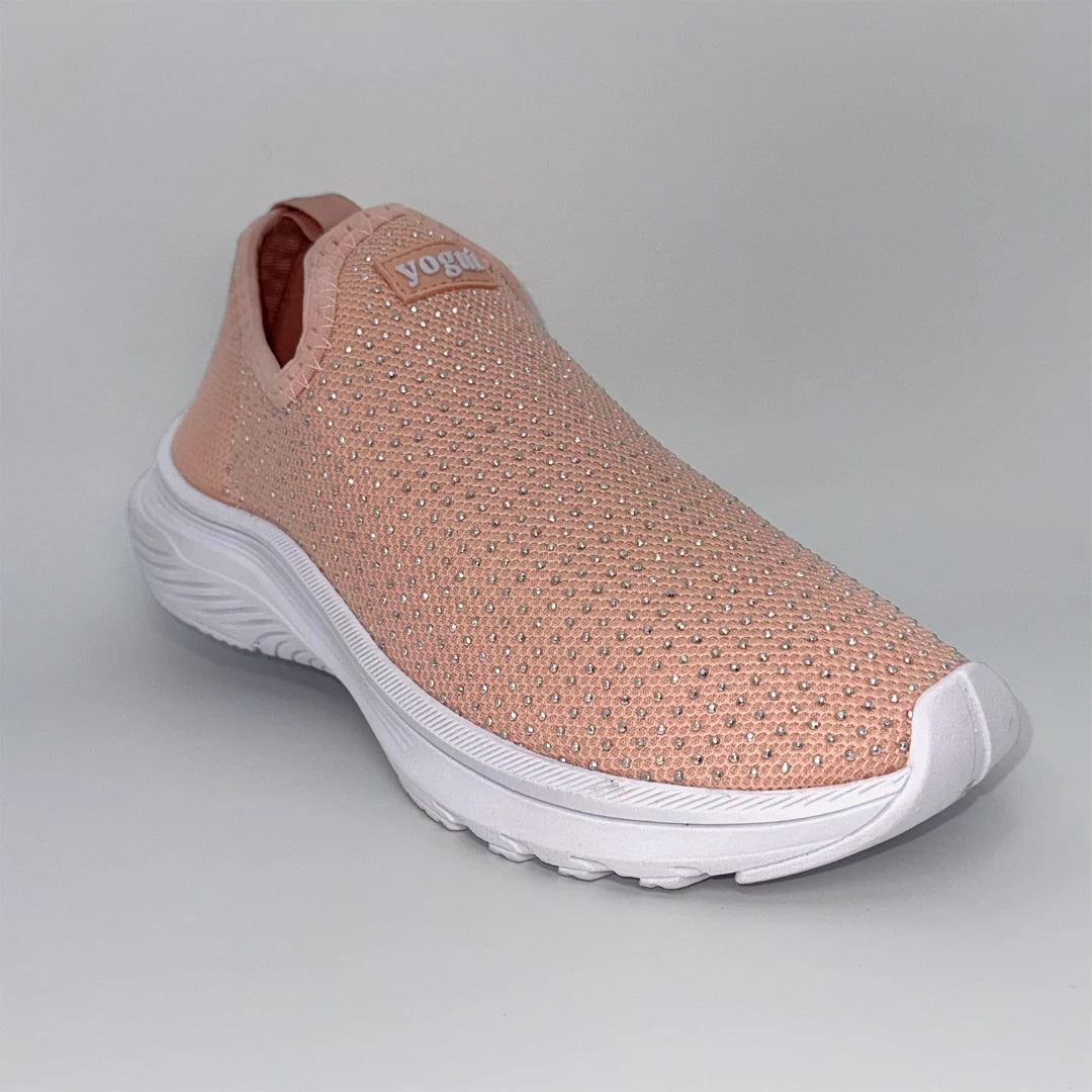 Tênis Ortopédico Slip On Strass Yogui®