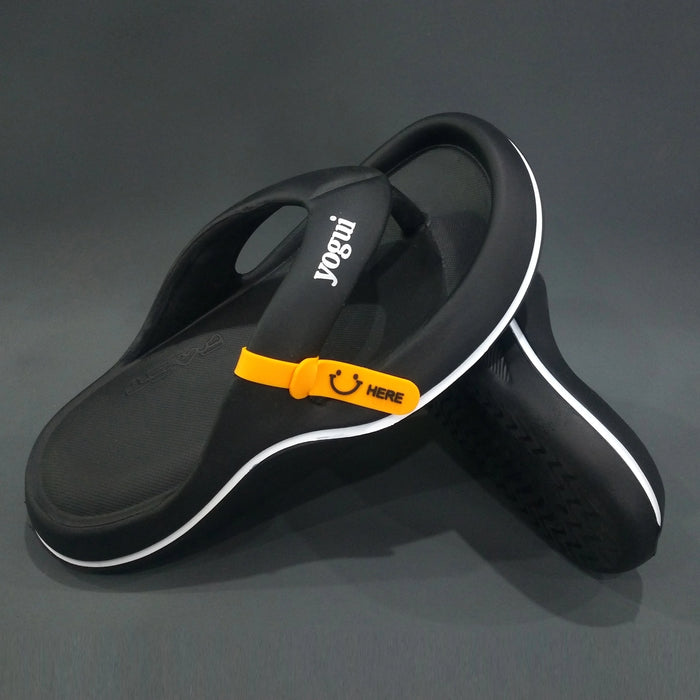 Chinelo Top Comfort Yogui® Preto – vista lateral