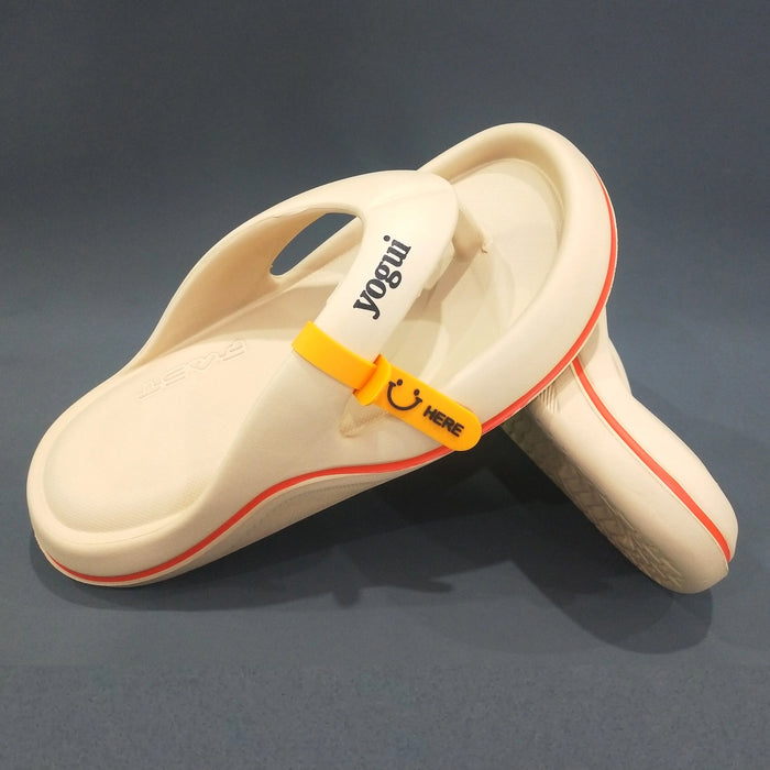 Chinelo Top Comfort Yogui® Caqui – vista traseira e ajuste